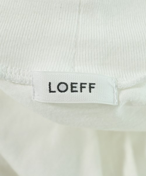 LOEFF（ロエフ）Tシャツ・カットソー 白 サイズ:-(M位) レディース/2200664246464