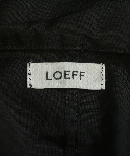 LOEFF（ロエフ）ブラウス 黒 サイズ:-(M位) レディース/2200670620050