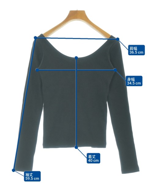 LOEFF（ロエフ）Tシャツ・カットソー 黒 サイズ:-(XS位) レディース/2200673776044