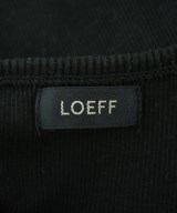 LOEFF（ロエフ）Tシャツ・カットソー 黒 サイズ:-(XS位) レディース/2200673776044