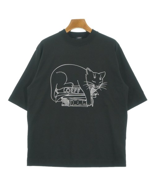 LOEFF(ロエフ)Tシャツ・カットソー 黒 サイズ:0(XS位)/2200670962051