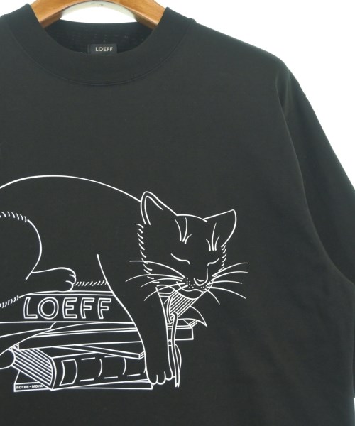 LOEFF（ロエフ）Tシャツ・カットソー 黒 サイズ:0(XS位) レディース/2200670962051