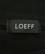 LOEFF（ロエフ）Tシャツ・カットソー 黒 サイズ:0(XS位) レディース/2200670962051
