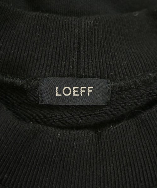 LOEFF（ロエフ）スウェット 黒 サイズ:2(M位) メンズ/2200651570183