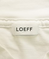 LOEFF（ロエフ）Tシャツ・カットソー 白 サイズ:F レディース/2200677111056