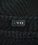 LOEFF（ロエフ）Tシャツ・カットソー 黒 サイズ:-(XS位) レディース/2200672929076