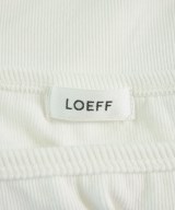LOEFF（ロエフ）Tシャツ・カットソー 白 サイズ:-(XS位) レディース/2200672929083