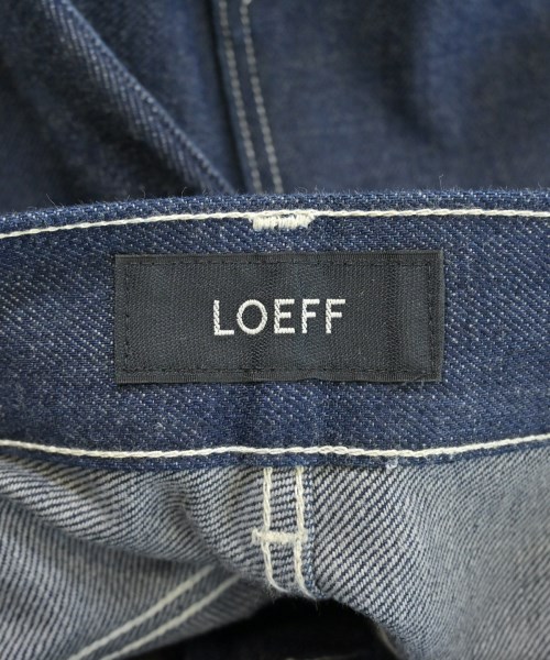 LOEFF（ロエフ）デニムパンツ 紺 サイズ:00(XXS位) レディース/2200672911712