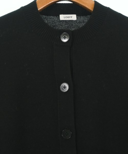 LOEFF（ロエフ）カーディガン 黒 サイズ:-(M位) レディース/2200676803051