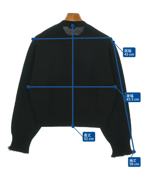 LOEFF（ロエフ）カーディガン 黒 サイズ:-(M位) レディース/2200676803051