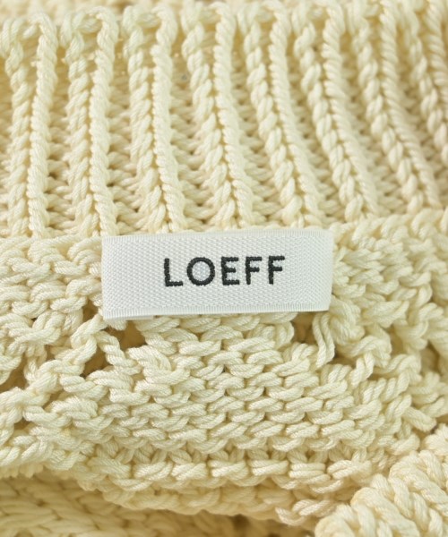 LOEFF（ロエフ）ニット・セーター 白 サイズ:F レディース/2200678402252