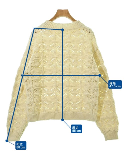 LOEFF（ロエフ）ニット・セーター 白 サイズ:F レディース/2200678402252