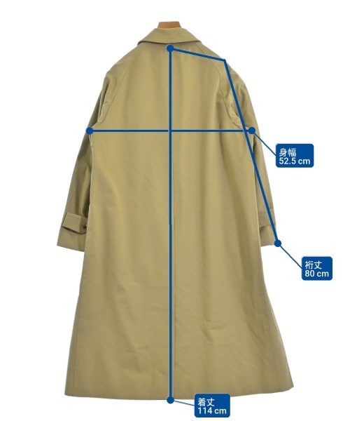 LOEFF（ロエフ）ステンカラーコート カーキ サイズ:1(S位) レディース/2200672937019
