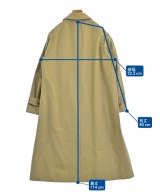 LOEFF（ロエフ）ステンカラーコート カーキ サイズ:1(S位) レディース/2200672937019