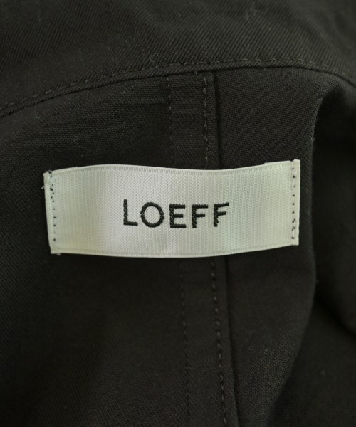 LOEFF（ロエフ）オールインワン/サロペット 茶 サイズ:1(S位) レディース/2200679354031