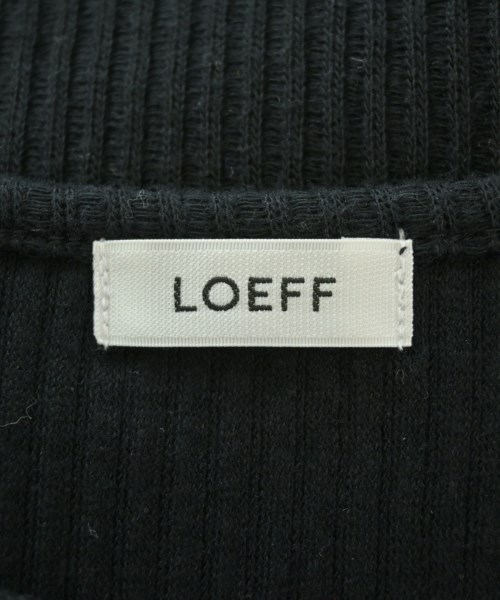 LOEFF（ロエフ）Tシャツ・カットソー 黒 サイズ:-(M位) レディース/2200673081100