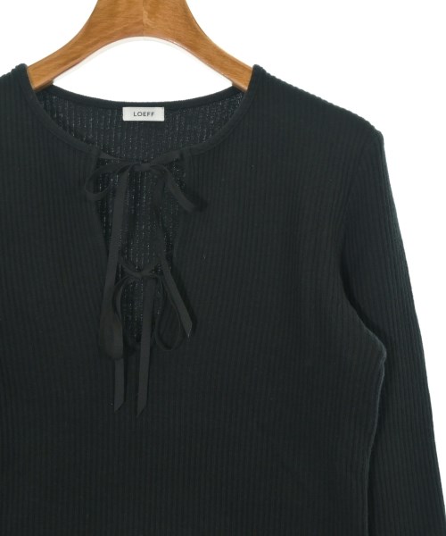 LOEFF（ロエフ）Tシャツ・カットソー 黒 サイズ:-(M位) レディース/2200673081100
