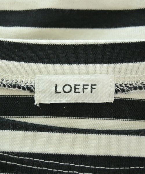 LOEFF（ロエフ）Tシャツ・カットソー 白 サイズ:F レディース/2200673081117