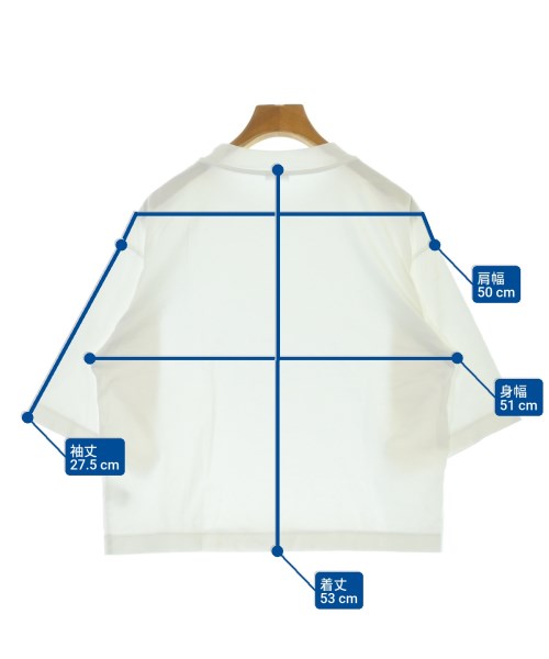 LOEFF（ロエフ）Tシャツ・カットソー 白 サイズ:F レディース/2200680668097