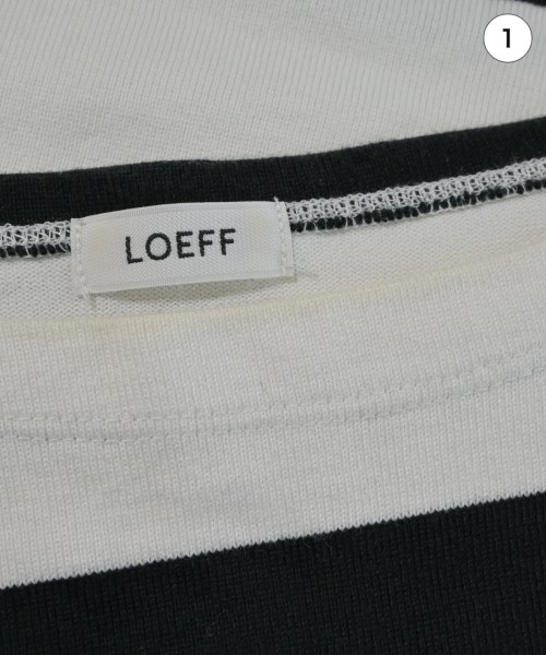 LOEFF（ロエフ）Tシャツ・カットソー 黒 サイズ:-(M位) メンズ/2200681325173