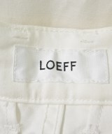 LOEFF（ロエフ）スラックス 白 サイズ:0(XS位) レディース/2200688605117