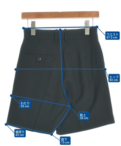 LOEFF（ロエフ）ショートパンツ 黒 サイズ:1(S位) レディース/2200688605148