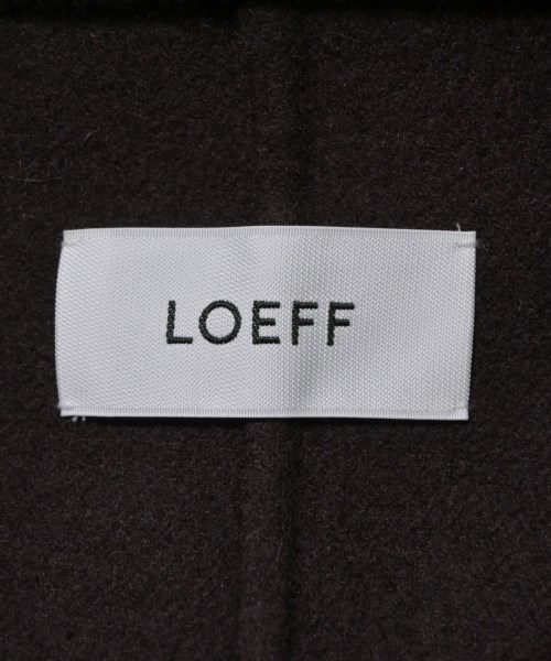 LOEFF（ロエフ）ステンカラーコート 茶 サイズ:1(S位) レディース/2200688941017