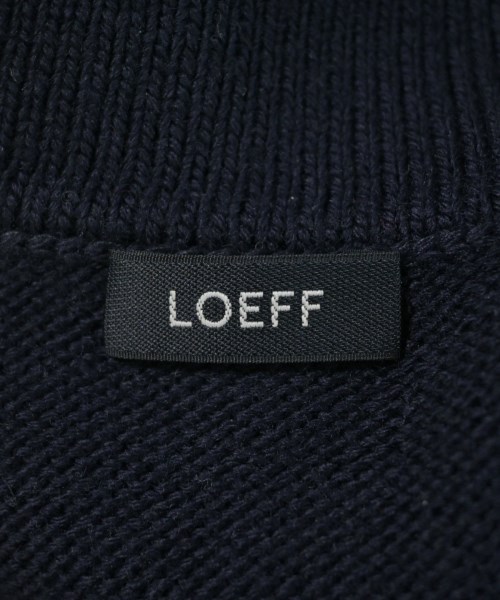LOEFF（ロエフ）ニット・セーター 黒 サイズ:1(S位) メンズ/2200695449018