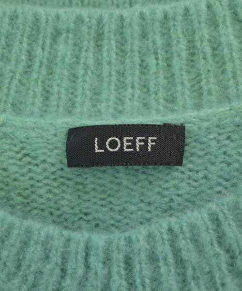 LOEFF（ロエフ）ニット・セーター 緑 サイズ:F レディース/2200691802039