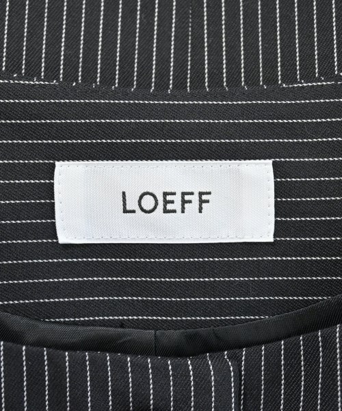 LOEFF（ロエフ）ベスト 黒 サイズ:F レディース/2200696062049