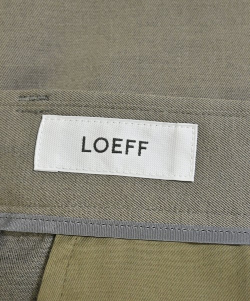 LOEFF（ロエフ）スラックス カーキ サイズ:0(XS位) レディース/2200696810091
