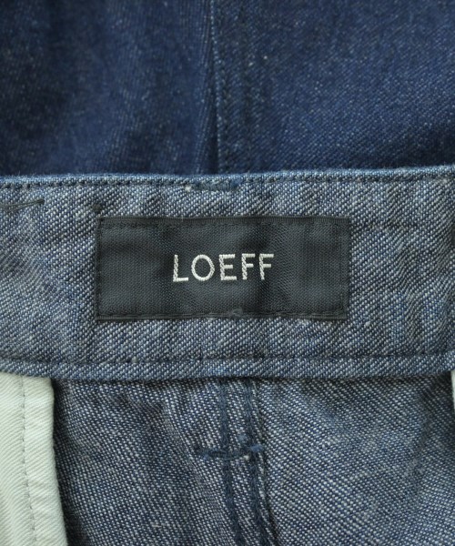 LOEFF（ロエフ）デニムパンツ 紺 サイズ:0(XS位) レディース/2200699890588