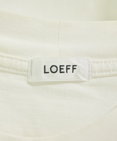 LOEFF（ロエフ）Tシャツ・カットソー 白 サイズ:-(M位) レディース/2200697638069