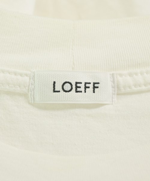 LOEFF（ロエフ）Tシャツ・カットソー 白 サイズ:-(M位) レディース/2200697638076