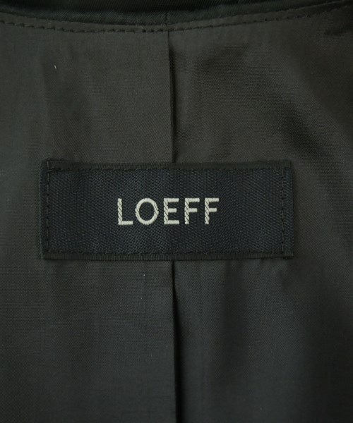 LOEFF（ロエフ）ワンピース 黒 サイズ:0(XS位) レディース/2200699332064