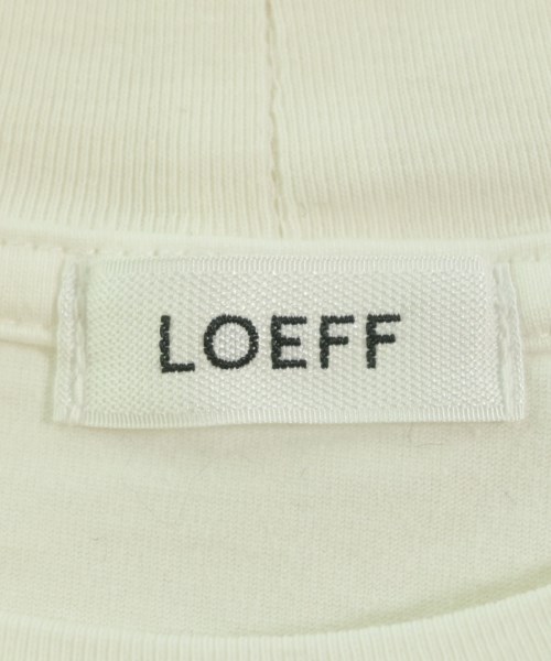 LOEFF（ロエフ）Tシャツ・カットソー 白 サイズ:-(M位) レディース/2200649057382
