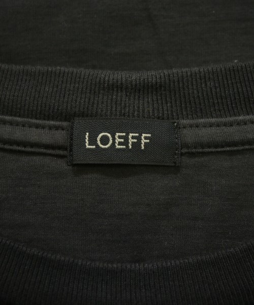 LOEFF（ロエフ）Tシャツ・カットソー 黒 サイズ:-(M位) レディース/2200656701087