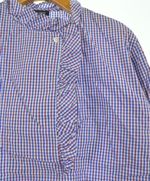 LOEFF（ロエフ）ブラウス 青 サイズ:F レディース/2200634070013