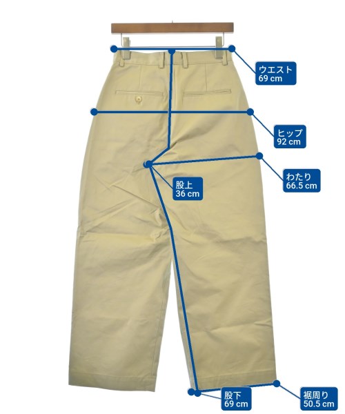 LOEFF（ロエフ）チノパン ベージュ サイズ:1(S位) レディース/2200652975260