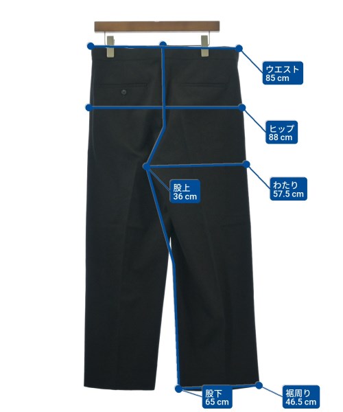 LOEFF（ロエフ）スラックス 黒 サイズ:1(S位) レディース/2200653560380