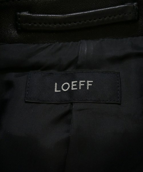 LOEFF（ロエフ）ブルゾン 黒 サイズ:0(XS位) レディース/2200659066053
