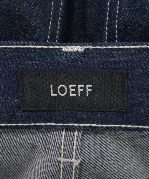 LOEFF（ロエフ）デニムパンツ 紺 サイズ:0(XS位) レディース/2200711307049