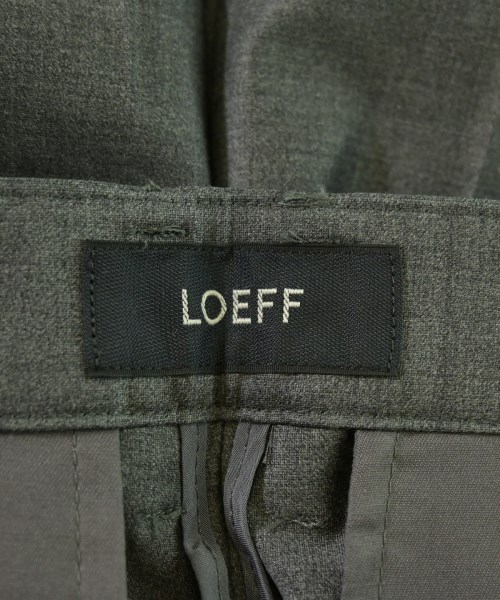 LOEFF（ロエフ）スラックス グレー サイズ:2(M位) レディース/2200712366168