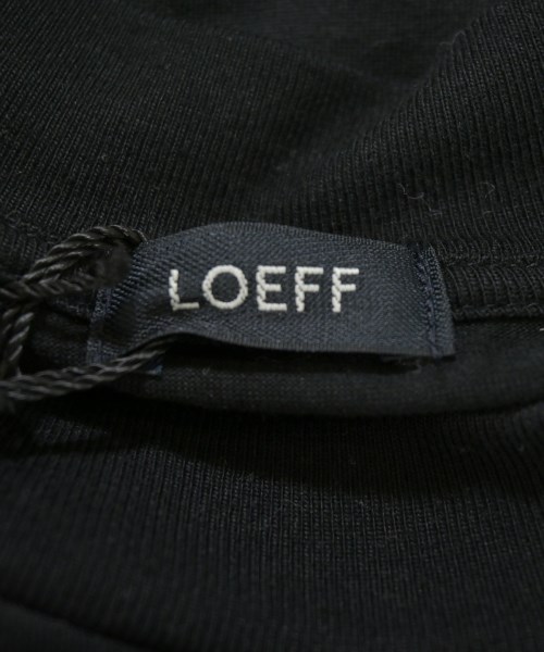 LOEFF（ロエフ）Tシャツ・カットソー 黒 サイズ:F レディース/2200713449020