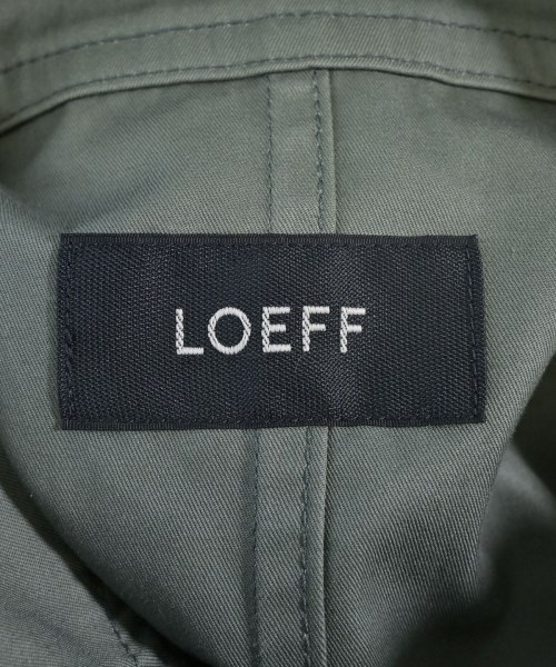 LOEFF（ロエフ）オールインワン/サロペット カーキ サイズ:1(S位) レディース/2200709303091