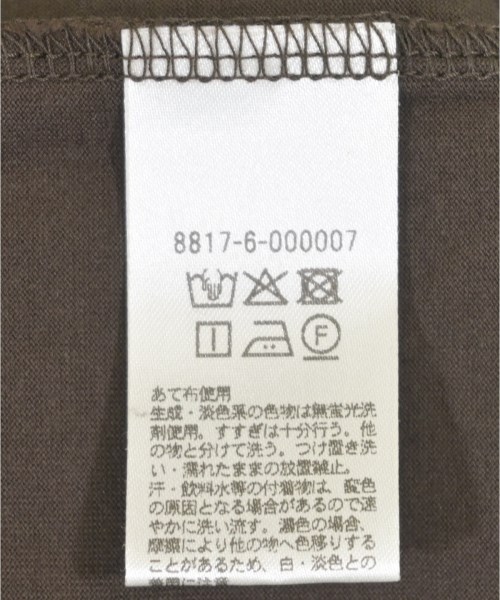 LOEFF（ロエフ）Tシャツ・カットソー 茶 サイズ:F レディース/2200711785014