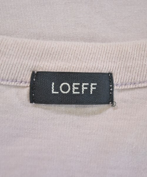 LOEFF（ロエフ）Tシャツ・カットソー ピンク サイズ:1(S位) メンズ/2200717142033
