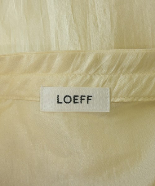 LOEFF（ロエフ）ブラウス 白 サイズ:0(XS位) レディース/2200712095051