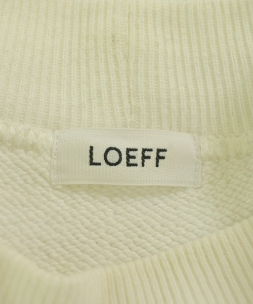 LOEFF（ロエフ）スウェット 白 サイズ:F レディース/2200714378084