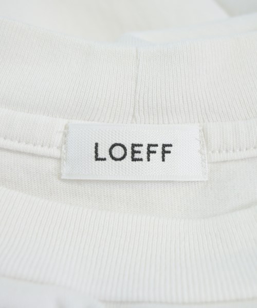 LOEFF（ロエフ）Tシャツ・カットソー 白 サイズ:-(L位) レディース/2200714378091